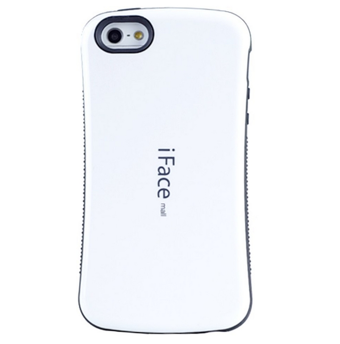 Ultra Shock-Absorbing iFace Case Cover for Apple iPhone 5 5G white